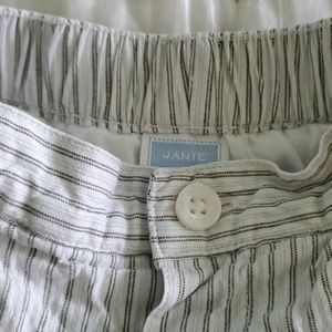 Janie and Jack pleated stripped pants